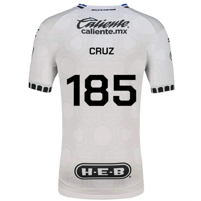 Danxen Dames Axel Cruz #185 Wit Zwart Blauw Thuisshirt Thuistenue 2026/27 T-Shirt