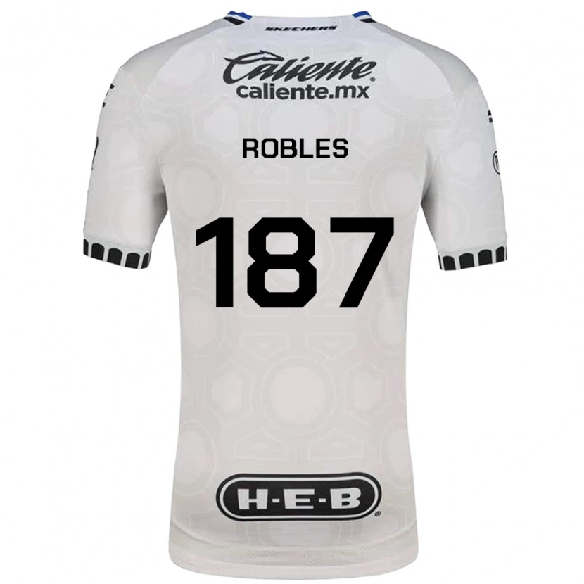 Danxen Dames Claudio Robles #187 Wit Zwart Blauw Thuisshirt Thuistenue 2026/27 T-Shirt