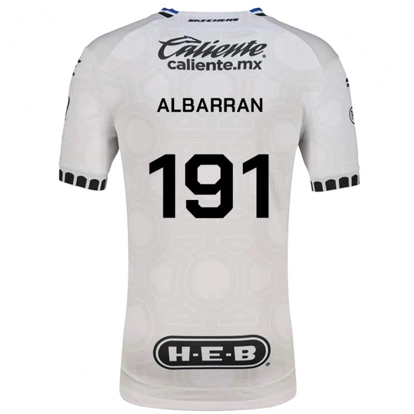Danxen Dames Emilio Albarran #191 Wit Zwart Blauw Thuisshirt Thuistenue 2026/27 T-Shirt