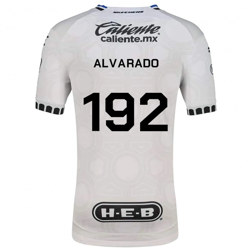 Danxen Dames Edwin Alvarado #192 Wit Zwart Blauw Thuisshirt Thuistenue 2026/27 T-Shirt