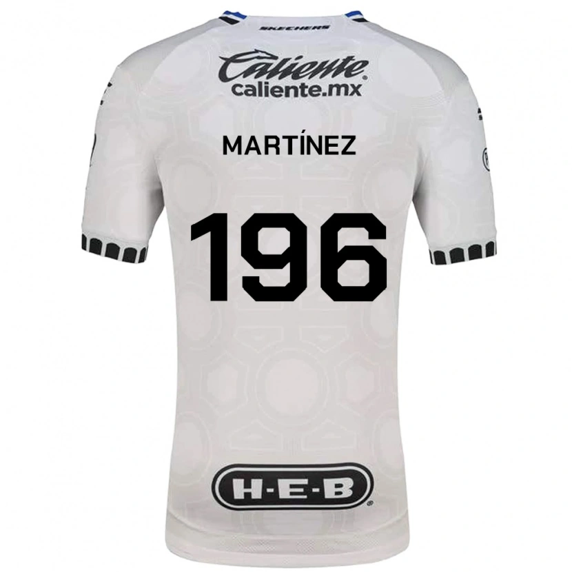 Danxen Dames Diego Martínez #196 Wit Zwart Blauw Thuisshirt Thuistenue 2026/27 T-Shirt