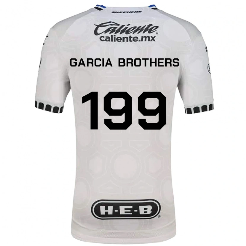 Danxen Dames Sergio Garcia Brothers #199 Wit Zwart Blauw Thuisshirt Thuistenue 2026/27 T-Shirt