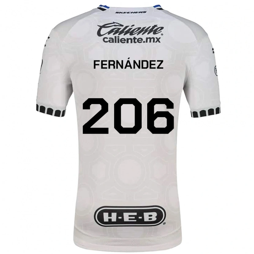 Danxen Dames Erik Fernández #206 Wit Zwart Blauw Thuisshirt Thuistenue 2026/27 T-Shirt