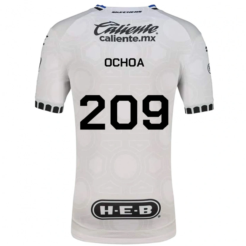 Danxen Dames José Ochoa #209 Wit Zwart Blauw Thuisshirt Thuistenue 2026/27 T-Shirt