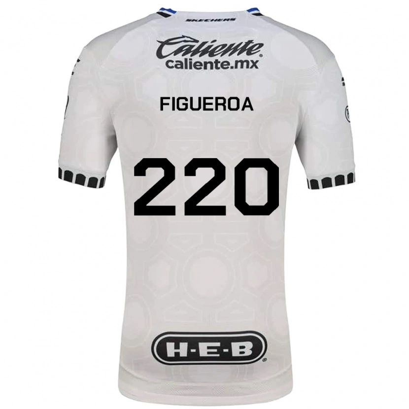 Danxen Dames Christopher Figueroa #220 Wit Zwart Blauw Thuisshirt Thuistenue 2026/27 T-Shirt