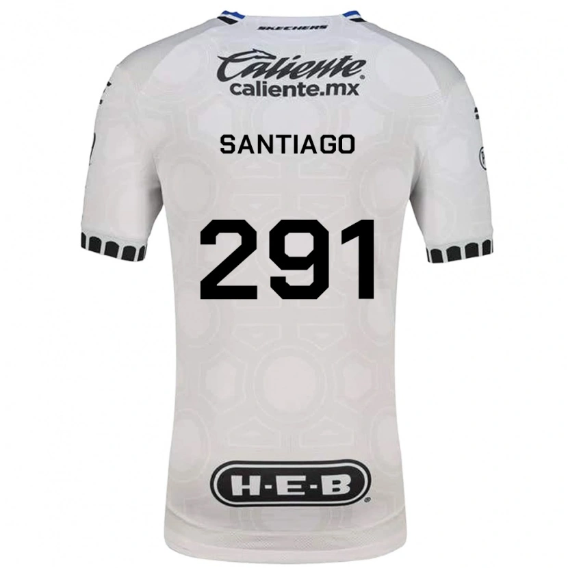 Danxen Dames Santiago De La Barrera #291 Wit Zwart Blauw Thuisshirt Thuistenue 2026/27 T-Shirt
