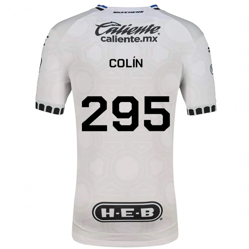Danxen Dames Osvaldo Colín #295 Wit Zwart Blauw Thuisshirt Thuistenue 2026/27 T-Shirt