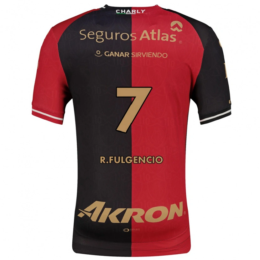 Danxen Dames Raymundo Fulgencio #7 Rood Zwart Bruin Thuisshirt Thuistenue 2026/27 T-Shirt
