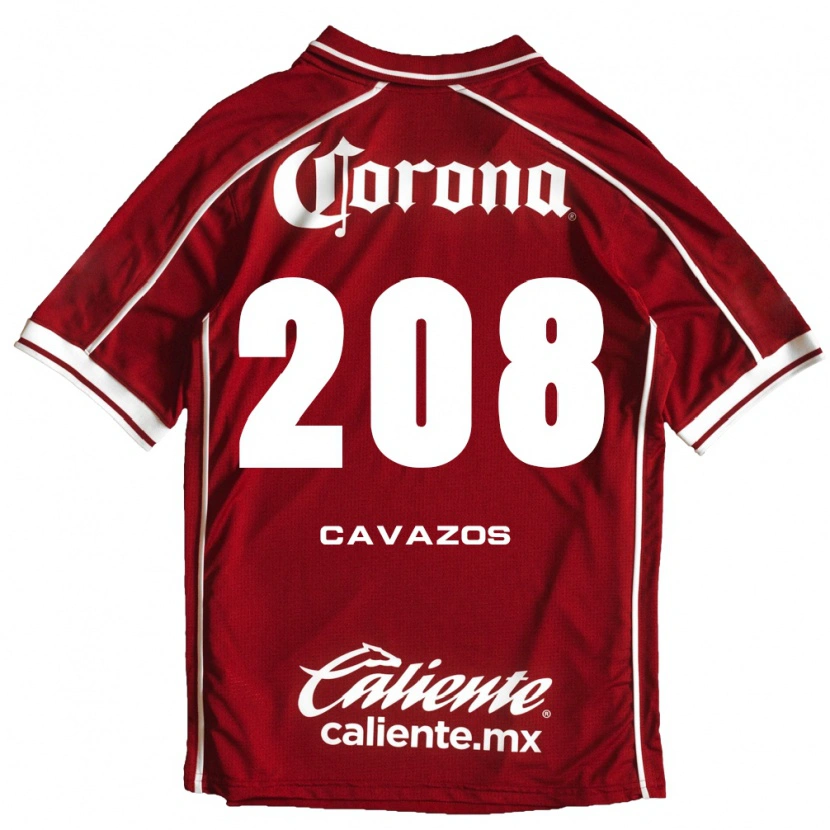 Danxen Dames Raymundo Cavazos #208 Wit Rood Thuisshirt Thuistenue 2026/27 T-Shirt