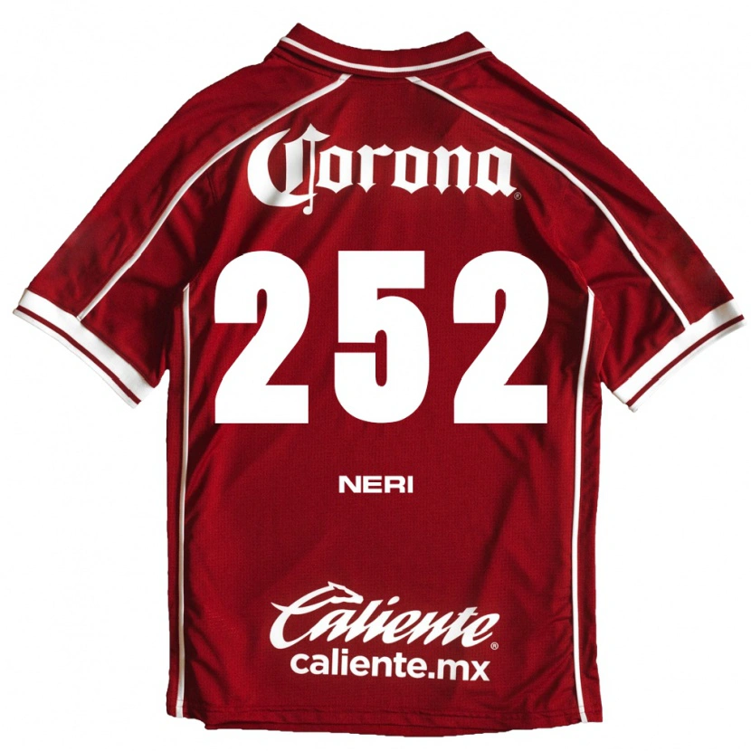 Danxen Dames Luis Neri #252 Wit Rood Thuisshirt Thuistenue 2026/27 T-Shirt