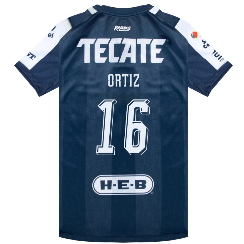 Danxen Dames Celso Ortiz #16 Inktblauw Wit Rood Thuisshirt Thuistenue 2026/27 T-Shirt