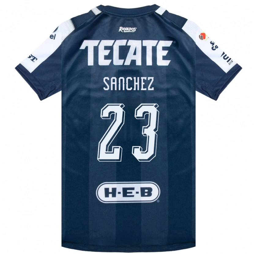 Danxen Dames Gustavo Sanchez #23 Inktblauw Wit Rood Thuisshirt Thuistenue 2026/27 T-Shirt
