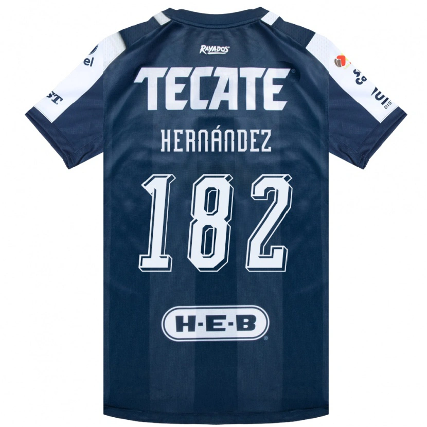 Danxen Dames Derek Hernández #182 Inktblauw Wit Rood Thuisshirt Thuistenue 2026/27 T-Shirt