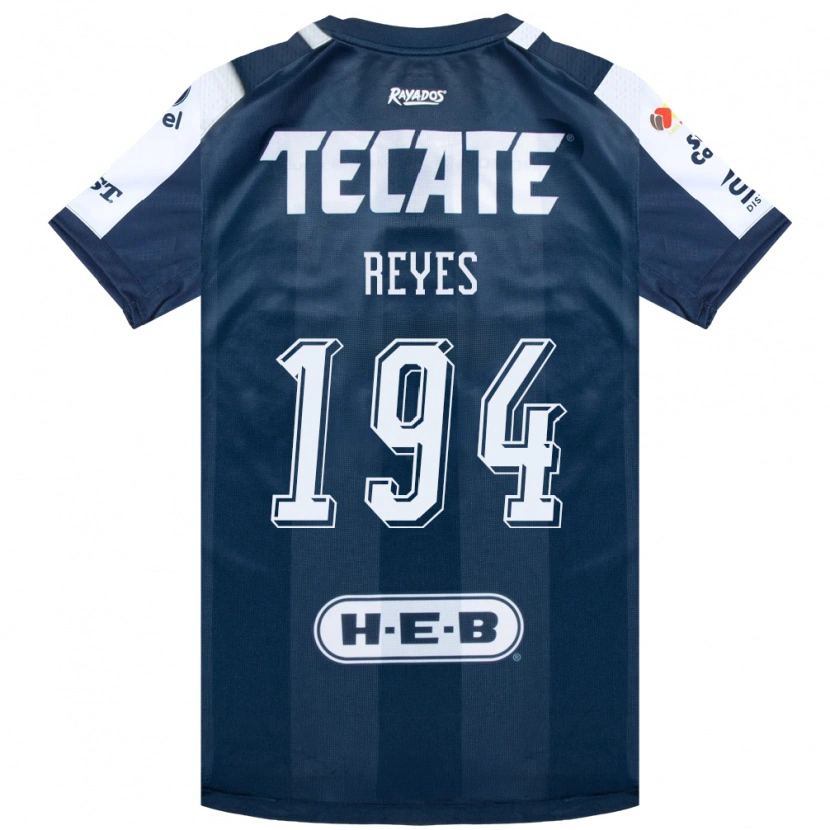 Danxen Dames Cristian Reyes #194 Inktblauw Wit Rood Thuisshirt Thuistenue 2026/27 T-Shirt