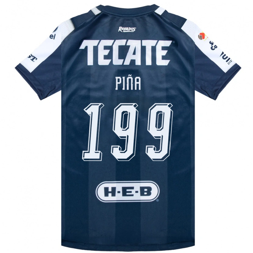 Danxen Dames Ricardo Piña #199 Inktblauw Wit Rood Thuisshirt Thuistenue 2026/27 T-Shirt