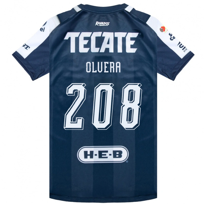 Danxen Dames Marcelo Olvera #208 Inktblauw Wit Rood Thuisshirt Thuistenue 2026/27 T-Shirt
