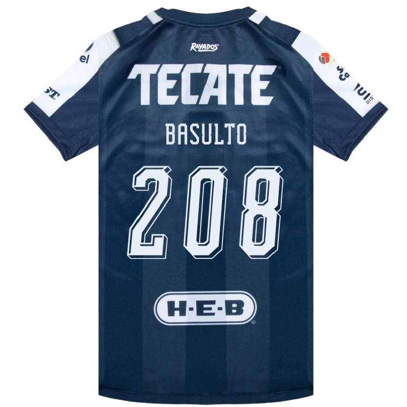 Danxen Dames Luis Basulto #208 Inktblauw Wit Rood Thuisshirt Thuistenue 2026/27 T-Shirt