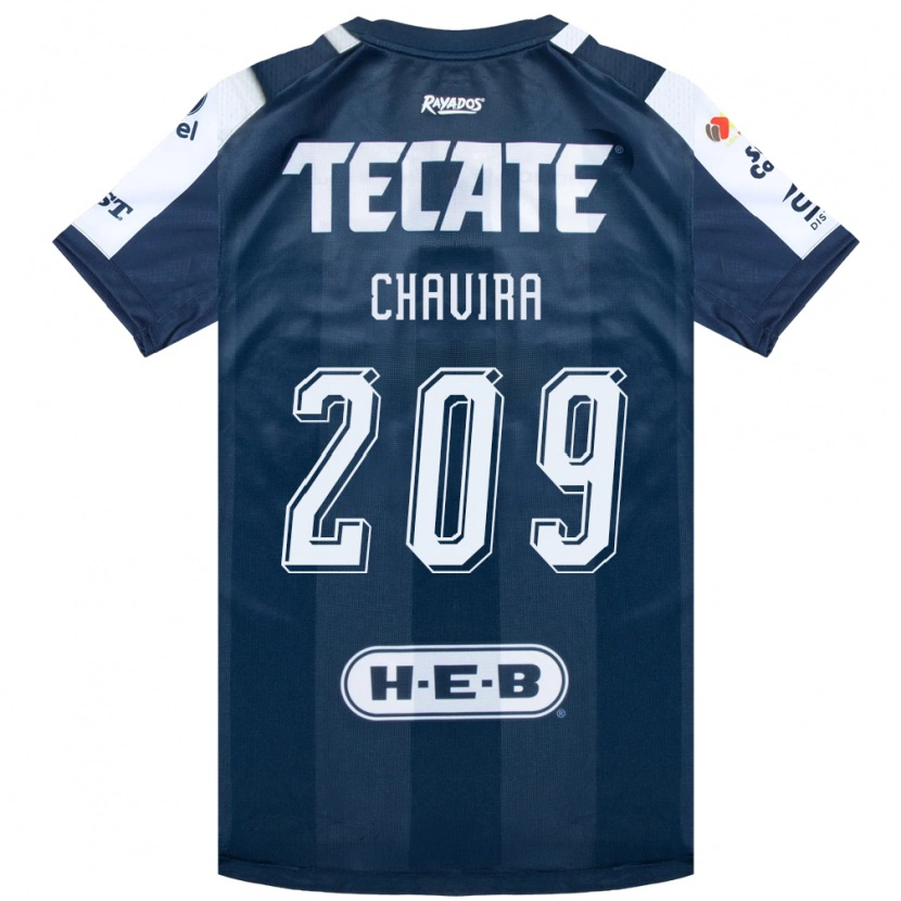 Danxen Dames Diego Chavira #209 Inktblauw Wit Rood Thuisshirt Thuistenue 2026/27 T-Shirt