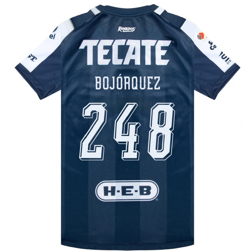 Danxen Dames Mauricio Bojórquez #248 Inktblauw Wit Rood Thuisshirt Thuistenue 2026/27 T-Shirt