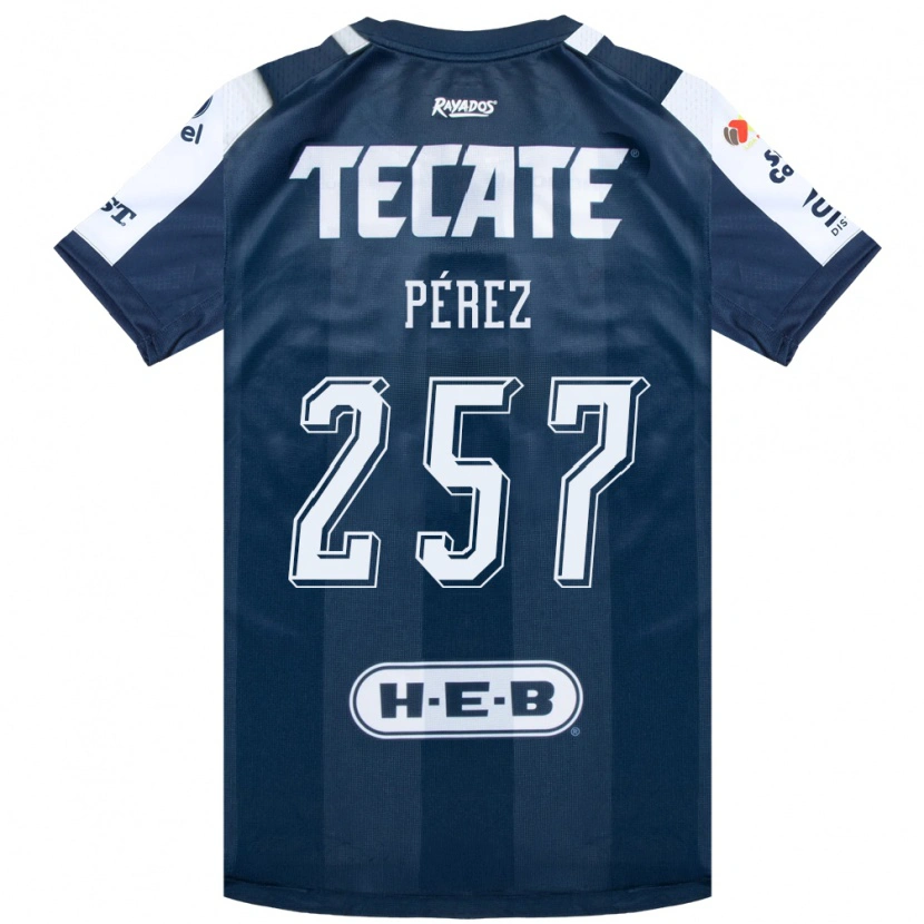 Danxen Dames Anthony Pérez #257 Inktblauw Wit Rood Thuisshirt Thuistenue 2026/27 T-Shirt