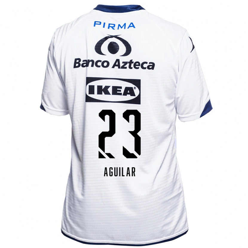 Danxen Dames Daniel Aguilar #23 Wit Zwart Blauw Thuisshirt Thuistenue 2026/27 T-Shirt