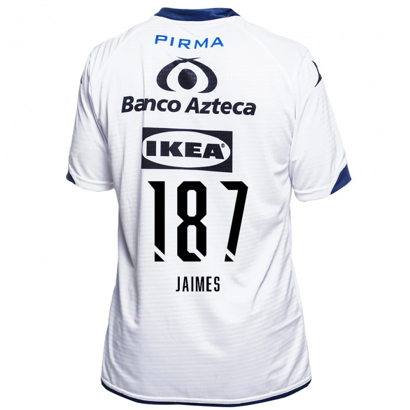 Danxen Dames Tristhan Jaimes #187 Wit Zwart Blauw Thuisshirt Thuistenue 2026/27 T-Shirt