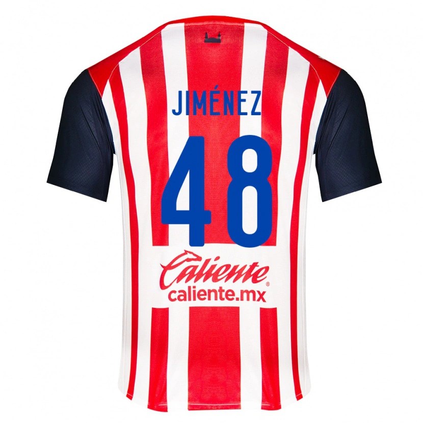 Danxen Dames Leonardo Jiménez #48 Rood Zwart Wit Thuisshirt Thuistenue 2026/27 T-Shirt