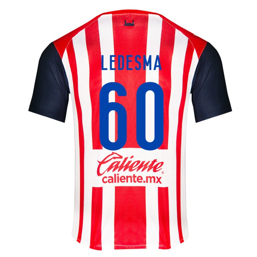 Danxen Dames Luis Ledesma #60 Rood Zwart Wit Thuisshirt Thuistenue 2026/27 T-Shirt
