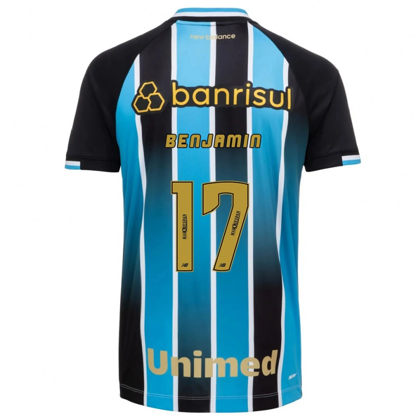 Danxen Dames Benjamin Dos Santos #17 Blauw Bruin Zwart Thuisshirt Thuistenue 2026/27 T-Shirt
