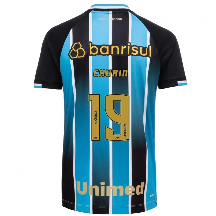 Danxen Dames Diego Churin #19 Blauw Bruin Zwart Thuisshirt Thuistenue 2026/27 T-Shirt