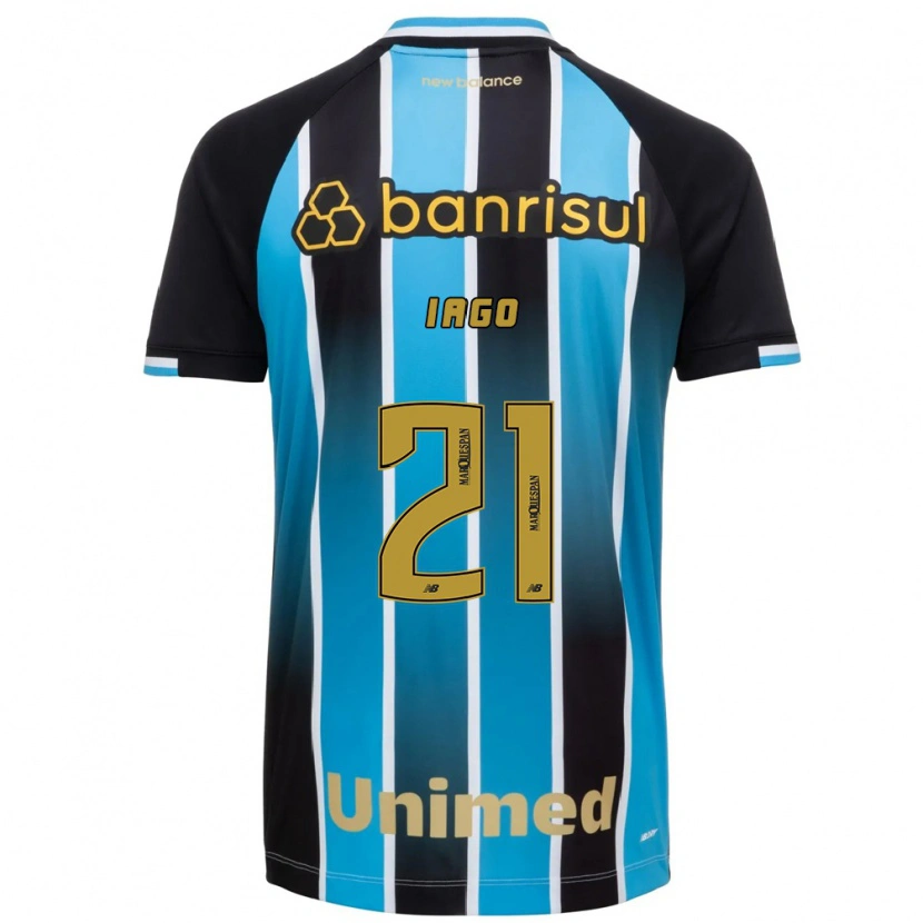Danxen Dames Iago Menezes Valeije #21 Blauw Bruin Zwart Thuisshirt Thuistenue 2026/27 T-Shirt