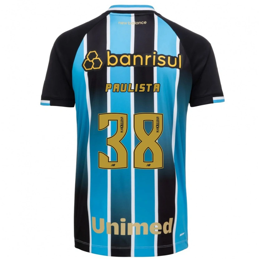 Danxen Dames Caio Paulista #38 Blauw Bruin Zwart Thuisshirt Thuistenue 2026/27 T-Shirt