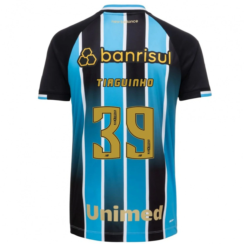 Danxen Dames Tiaguinho #39 Blauw Bruin Zwart Thuisshirt Thuistenue 2026/27 T-Shirt