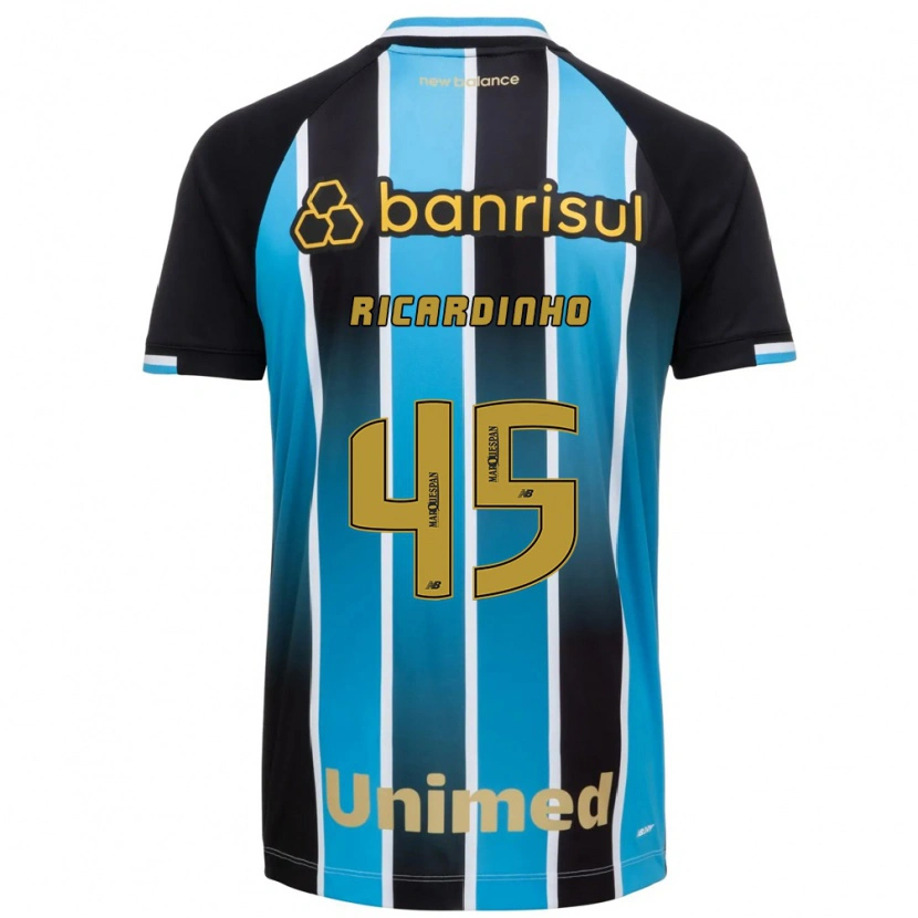 Danxen Dames Ricardinho #45 Blauw Bruin Zwart Thuisshirt Thuistenue 2026/27 T-Shirt
