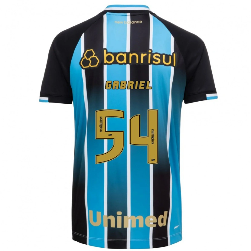 Danxen Dames Pedro Gabriel #54 Blauw Bruin Zwart Thuisshirt Thuistenue 2026/27 T-Shirt