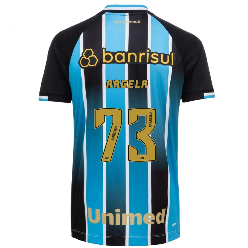 Danxen Dames Nágela #73 Blauw Bruin Zwart Thuisshirt Thuistenue 2026/27 T-Shirt