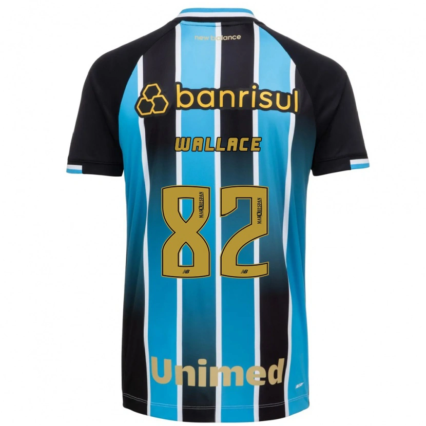 Danxen Dames Wallace Gomes Da Silva Dos Santos #82 Blauw Bruin Zwart Thuisshirt Thuistenue 2026/27 T-Shirt