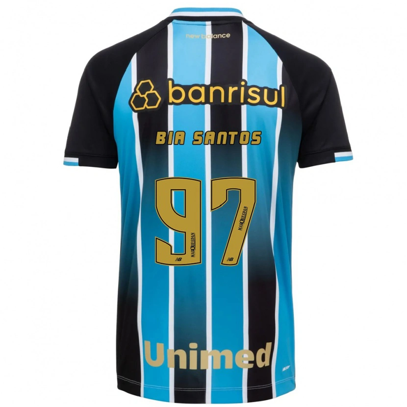 Danxen Dames Bia Santos #97 Blauw Bruin Zwart Thuisshirt Thuistenue 2026/27 T-Shirt