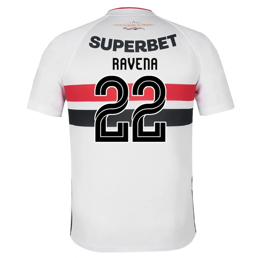 Danxen Dames Ravena #22 Wit Rood Zwart Thuisshirt Thuistenue 2026/27 T-Shirt