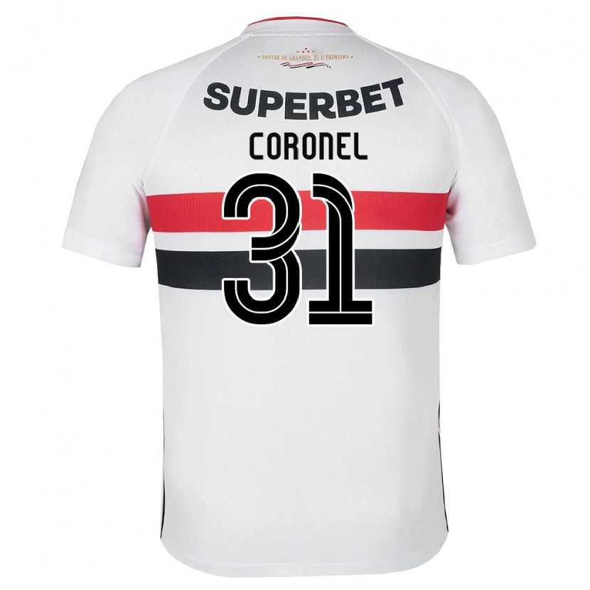 Danxen Dames Carlos Coronel #31 Wit Rood Zwart Thuisshirt Thuistenue 2026/27 T-Shirt
