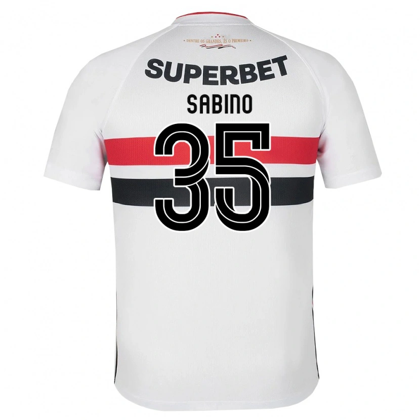 Danxen Dames José Sabino Chagas Monteiro #35 Wit Rood Zwart Thuisshirt Thuistenue 2026/27 T-Shirt