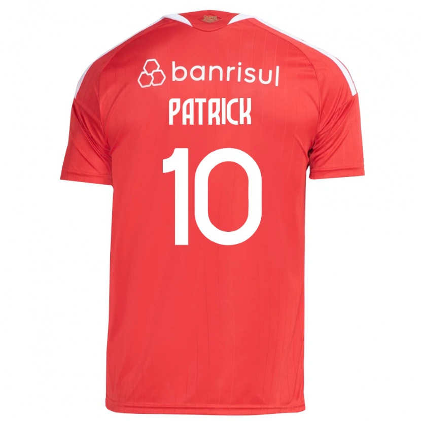 Danxen Dames Alan Patrick #10 Rood Wit Thuisshirt Thuistenue 2026/27 T-Shirt
