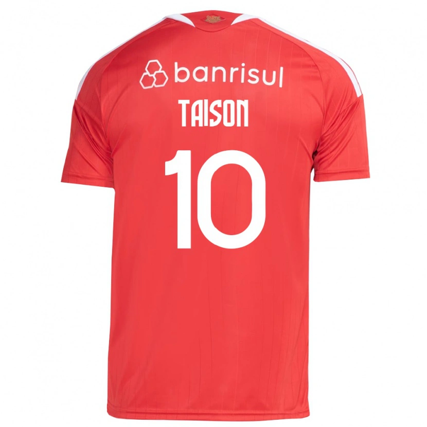 Danxen Dames Taison #10 Rood Wit Thuisshirt Thuistenue 2026/27 T-Shirt