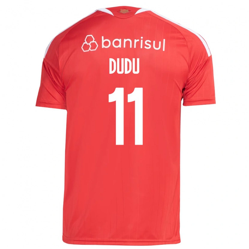 Danxen Dames Dudu #11 Rood Wit Thuisshirt Thuistenue 2026/27 T-Shirt