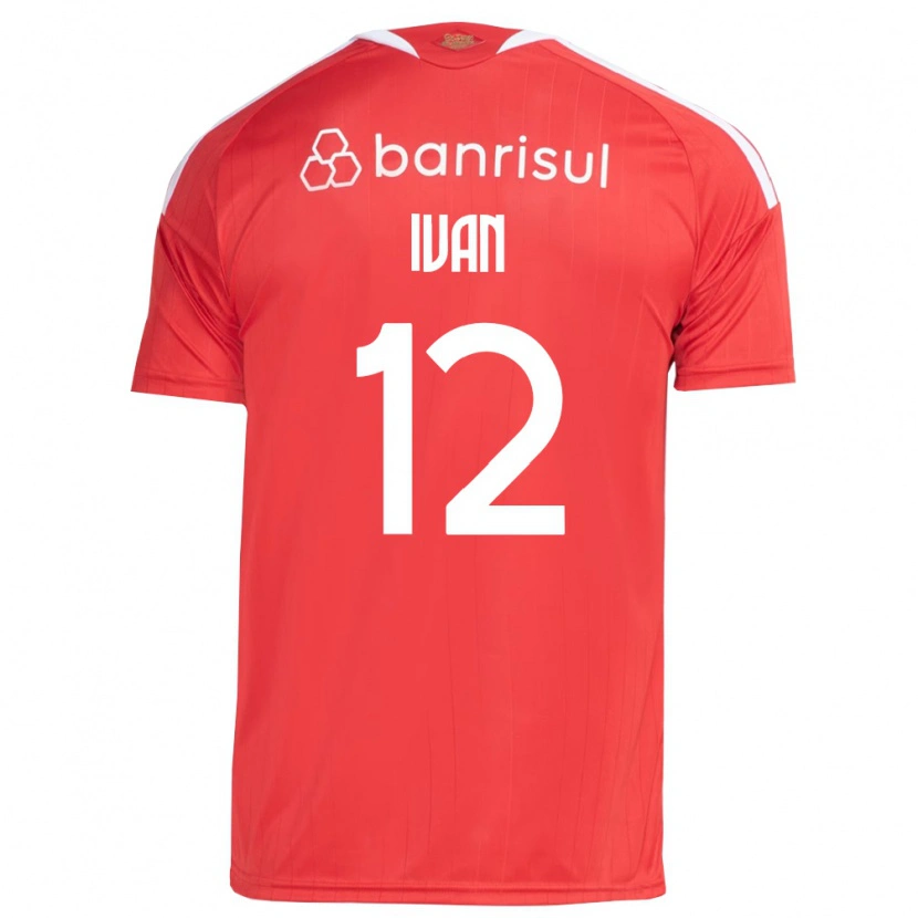 Danxen Dames Ivan #12 Rood Wit Thuisshirt Thuistenue 2026/27 T-Shirt