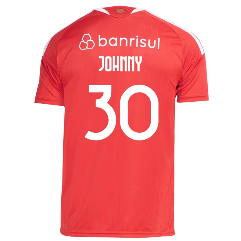 Danxen Dames Johnny #30 Rood Wit Thuisshirt Thuistenue 2026/27 T-Shirt