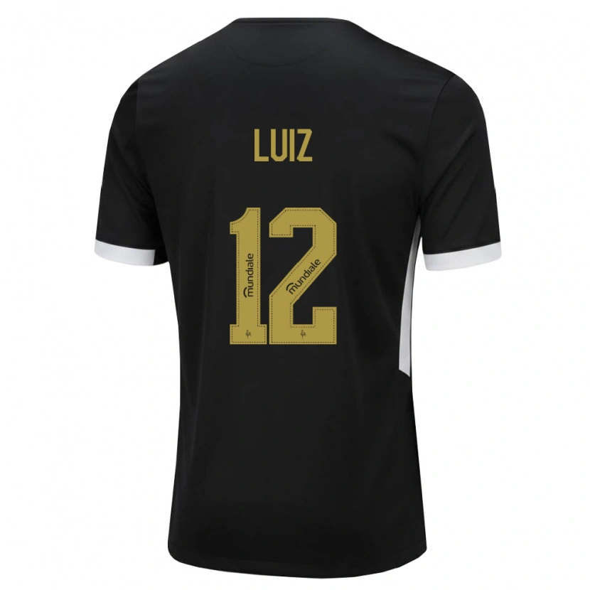 Danxen Dames Estevan Luiz #12 Zwart Wit Geel Thuisshirt Thuistenue 2026/27 T-Shirt
