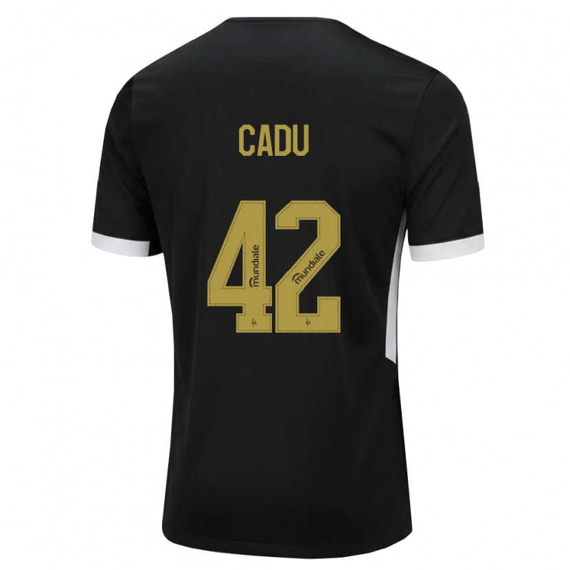 Danxen Dames Cadu #42 Zwart Wit Geel Thuisshirt Thuistenue 2026/27 T-Shirt