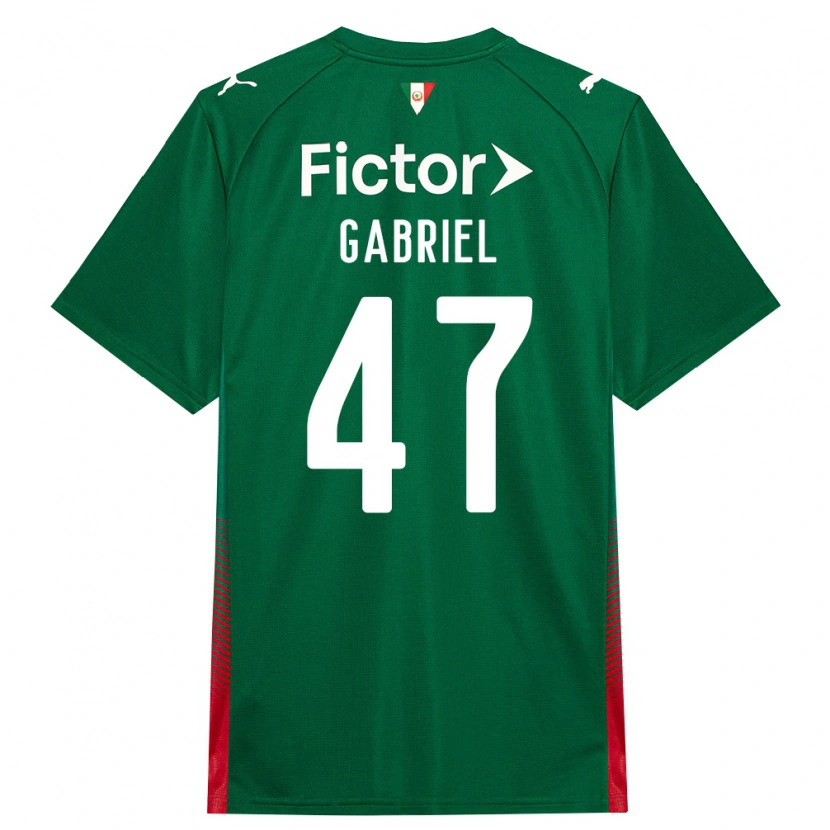 Danxen Dames Victor Gabriel #47 Groen Rood Wit Thuisshirt Thuistenue 2026/27 T-Shirt