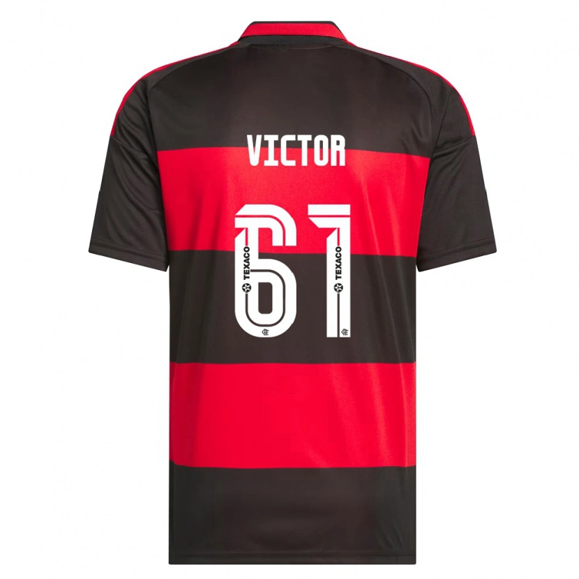 Danxen Dames João Souza #61 Rood Zwart Wit Thuisshirt Thuistenue 2026/27 T-Shirt